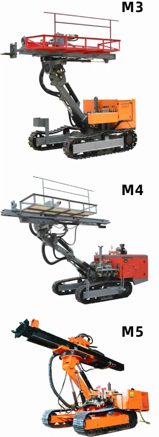 紅五環(huán)壓縮機(jī)產(chǎn)品推介：M系列履帶式深基坑錨固鉆