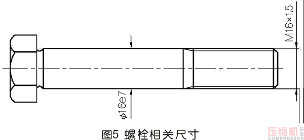 壓縮機(jī)膜片聯(lián)軸器螺栓斷裂分析