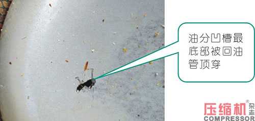 案例分析空壓機(jī)回油故障原因